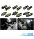 KIT 18 AMPOULES LED INTÉRIEUR AUDI A4 S4 B5 AVANT WAGON 96-01