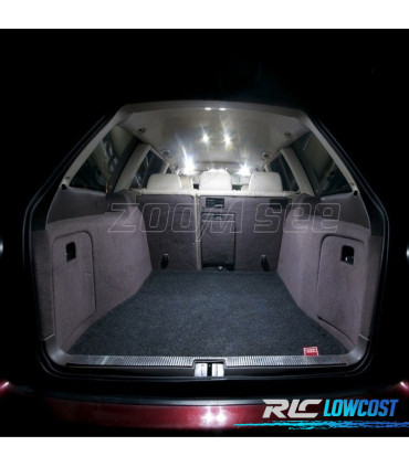 KIT 18 AMPOULES LED INTÉRIEUR POUR AUDI A4 S4 B5 AVANT WAGON 96-01