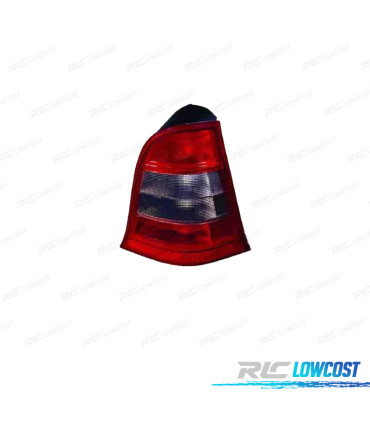 FEUX ARRIÈRE DROIT POUR MERCEDES CLASSE A W168 97-01 FUMÉ ROUGE
