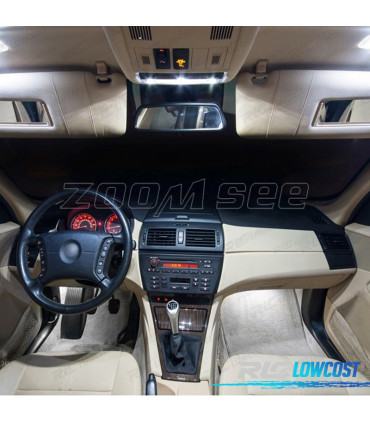 KIT 23 AMPOULES LED INTÉRIEUR POUR BMW X3 F25 11-17