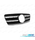 CALANDRE POUR MERCEDES CLK W208 96-02 LOOK CL NOIR CHROMÉ