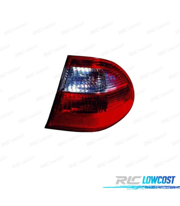 FEUX ARRIÈRE DROIT MERCEDES W211 CLASSE E WAGON 02-06 BLANC ROUGE