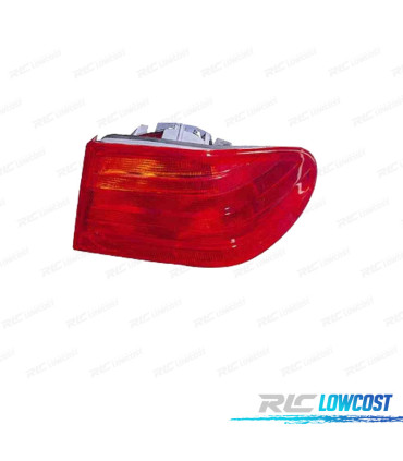 FEUX ARRIÈRE DROIT POUR MERCEDES W210 CLASSE E 95-99 BERLINE ROUGE
