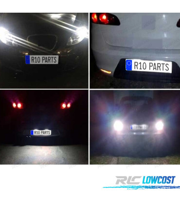 KIT 8 AMPOULES LED POUR SEAT IBIZA MK3 MK III 6K 00-02