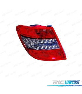 FEUX ARRIÈRE GAUCHE POUR MERCEDES CLASSE C S204 ESTATE KOMBI 07-10 LED