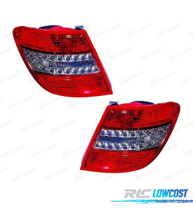 FEUX ARRIÈRE POUR MERCEDES CLASSE C W204 ESTATE KOMBI 07-10 LED