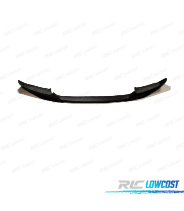 SPOILER LAME FRONTAL POUR BMW X6 F16 M 15- LOOK M NOIR BRILLANT