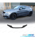 SPOILER LAME FRONTAL POUR BMW X6 F16 M 15- LOOK M NOIR BRILLANT