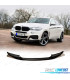 SPOILER LAME FRONTAL POUR BMW X6 F16 M 15- LOOK M NOIR BRILLANT