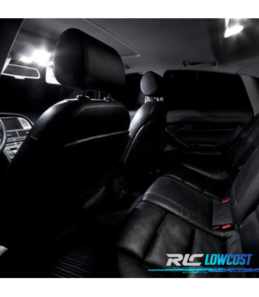 KIT 18 AMPOULES LED INTÉRIEUR AUDI A6 S6 RS6 C6 AVANT 2005-2011