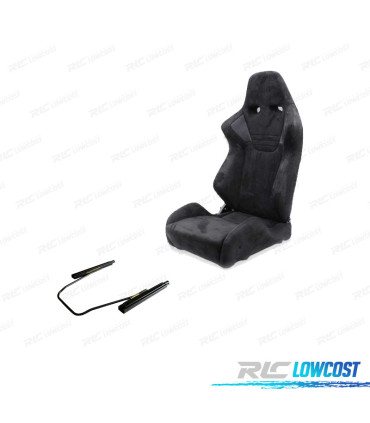 KIT SIÈGE BAQUET SPORT UNIVERSEL NOIR EVO ERS RALLY