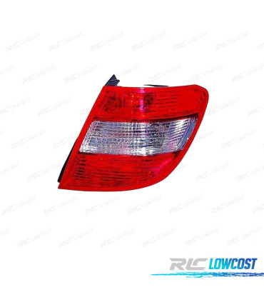 FEUX ARRIÈRE DROIT POUR MERCEDES CLASSE C W204 ESTATE KOMBI 07-10 BLANC ROUGE