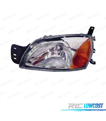 PHARE GAUCHE POUR FORD FIESTA MK4 99-02, COURIER 99-02 AMBRE