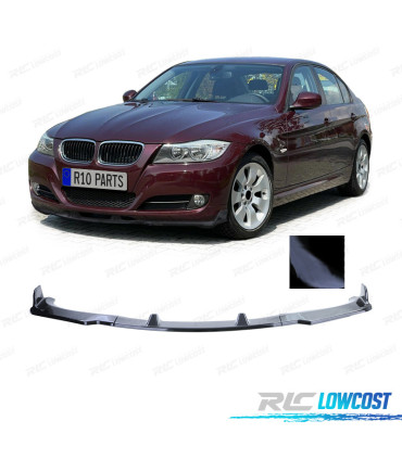 SPOILER LAME AVANT BMW E90 E91 08-13 NOIR BRILLANT