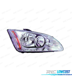 PHARE DROIT FORD FOCUS II 04-08 FOND CHROMÉ