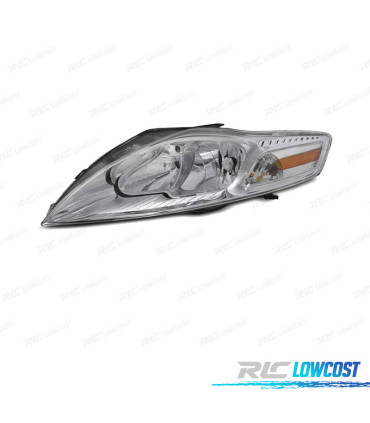 PHARE GAUCHE POUR FORD MONDEO MK4 07-11 CHROMÉ
