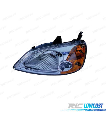 PHARE GAUCHE HONDA CIVIC BERLINE 4P 01-03