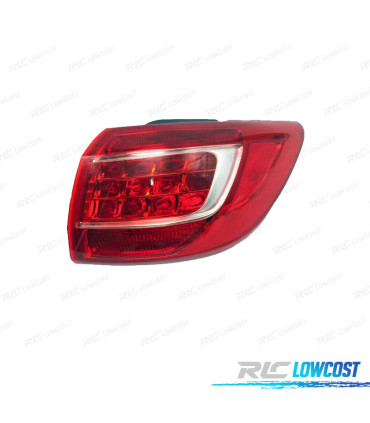 FEUX ARRIÈRE DROIT POUR KIA SPORTAGE SL 10-13 BLANC ROUGE