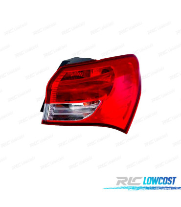 FEUX ARRIÈRE DROIT POUR HYUNDAI IX20 11- BLANC ROUGE