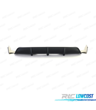 DIFFUSEUR BMW X6 F16 14-19 NOIR BRILLANT