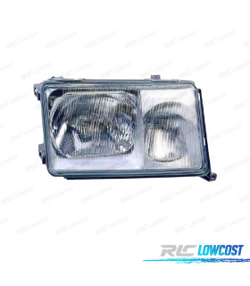 PHARE DROIT MERCEDES W124 89-93 BERLINE COUPÉ ARGENTÉ
