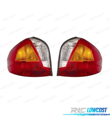 FEUX ARRIÈRE POUR HYUNDAI SANTA FE 00-06 AMBRE
