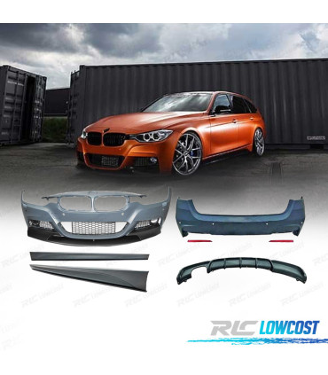 KIT CARROSSERIE BMW F31 TOURING LOOK M PERFORMANCE PDC ECHAPPEMENT DOUBLE SORTIE