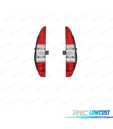 FEUX ARRIÈRE FIAT DOBLO 01-05 BLANC ROUGE