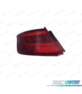 FEUX ARRIÈRE GAUCHE POUR AUDI A3 SPORTBACK 5P 12-16 LED ROUGE FUMÉ