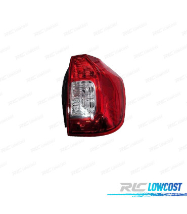 FEUX ARRIÈRE DROIT POUR DACIA LOGAN II MCV 13-18 BLANC ROUGE