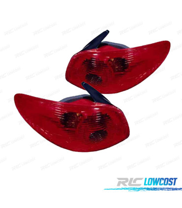 FEUX ARRIÈRE POUR PEUGEOT 206 3 5P 03-09