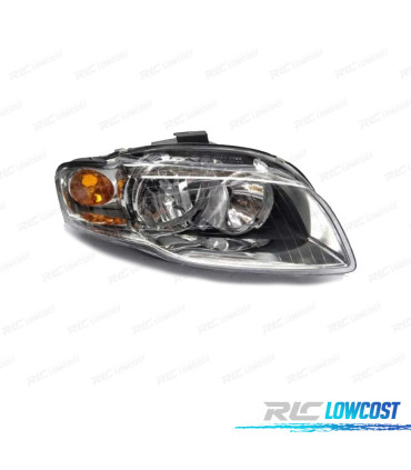 PHARE DROIT AUDI A4 04-07 AMBRE