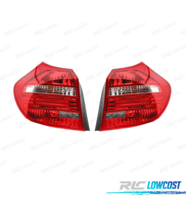 FEUX ARRIÈRE BMW E87 E81 LED BLANC ROUGE