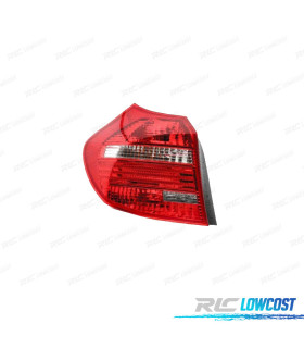 FEUX ARRIÈRE GAUCHE BMW E87 5P 03-12 E81 3P 06-12 LED BLANC ROUGE