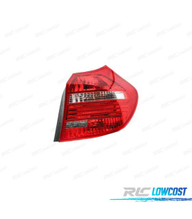 FEUX ARRIÈRE DROIT BMW E87 5P 03-12 E81 3P 06-12 LED BLANC ROUGE