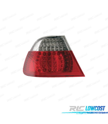 FEUX ARRIÈRE GAUCHE POUR BMW E46 COUPÉ 03-06 LED BLANC ROUGE