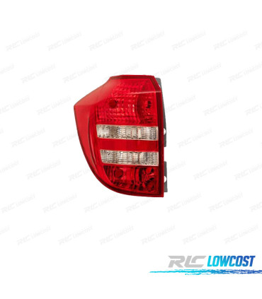 FEUX ARRIÈRE GAUCHE POUR KIA CEED WAGON 07-09 BLANC ROUGE