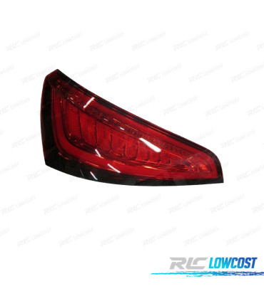 FEUX ARRIÈRE GAUCHE POUR AUDI Q5 13-16 LED ROUGE