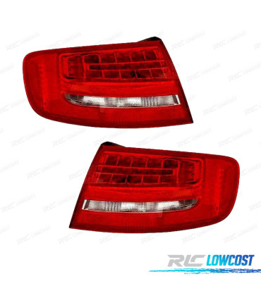 FEUX ARRIÈRE AUDI A4 AVANT 08-11 LED BLANC ROUGE