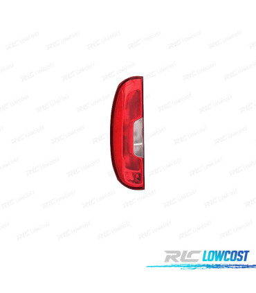 FEUX ARRIÈRE GAUCHE POUR FIAT DOBLO 1P 15-21 BLANC ROUGE