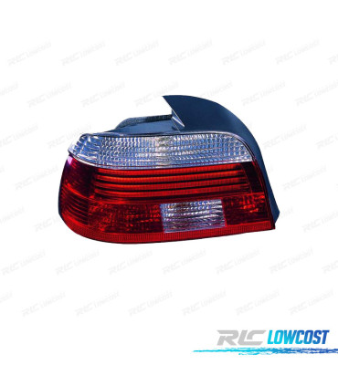 FEUX ARRIÈRE GAUCHE POUR BMW E39 BERLINE 00-03 LED BLANC ROUGE