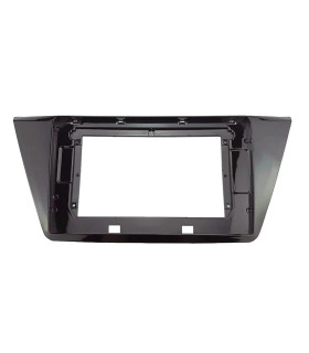 FACADE 10.1" AUTORADIO 2 DIN NOIR BRILLANT POUR VOLKSWAGEN VW TOURAN 15-