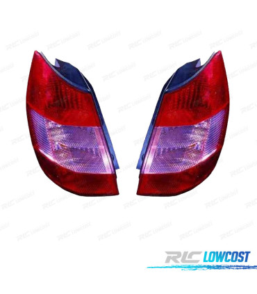 FEUX ARRIÈRE POUR RENAULT SCENIC III 03-06 ROUGE