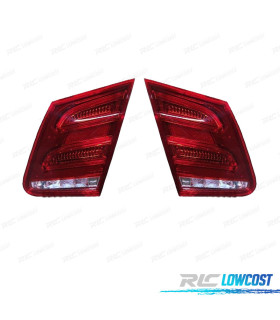 FEUX ARRIÈRE POUR MERCEDES CLASSE E W212 13-16 BERLINE LED BLANC ROUGE