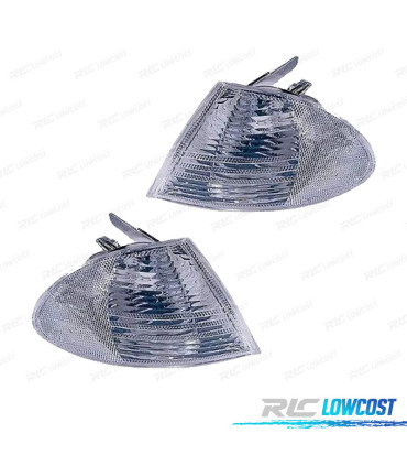 CLIGNOTANTS AVANT BMW E46 BERLINE 98-01 CHROMÉ MAT