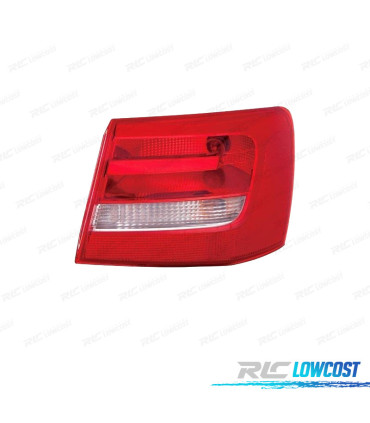 FEUX ARRIÈRE DROIT POUR AUDI A6 AVANT 11-13 BLANC ROUGE