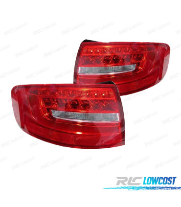 FEUX ARRIÈRE AUDI A4 AVANT 12-14 LED BLANC ROUGE