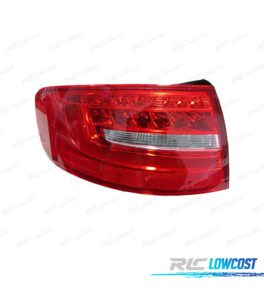 FEUX ARRIÈRE GAUCHE AUDI A4 AVANT 12-14 LED BLANC ROUGE