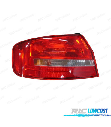 FEUX ARRIÈRE GAUCHE POUR AUDI A4 12-15 BERLINE BLANC ROUGE