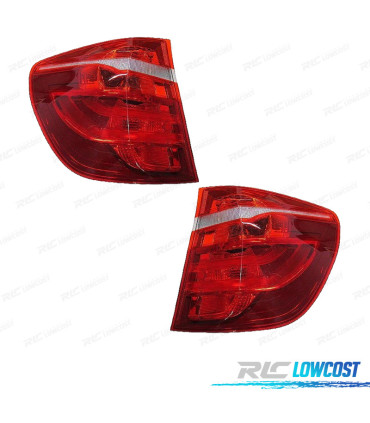 FEUX ARRIÈRE POUR BMW X3 F25 11-13 LED BLANC ROUGE